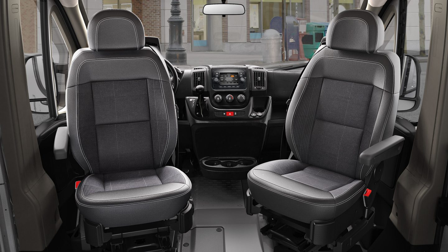 2018 Ram ProMaster Van Interior Seating